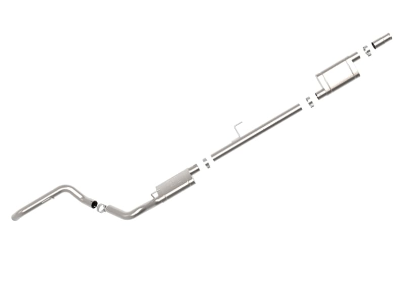 aFe +20 Jeep Gladiator MACH Force-Xp 3 IN 409 Stainless Steel Cat-Back Hi-Tuck Cat-Back thumbnail 4