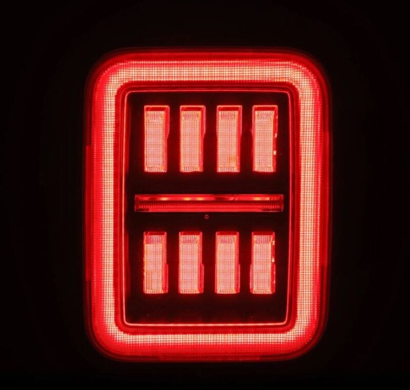 AlphaRex 19-24 Jeep Gladiator JT Nova-Series Prismatic LED Tail Lights - Alpha-Black thumbnail 3