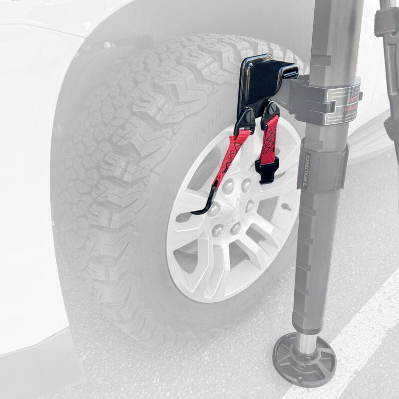 Go Rhino Xventure Gear El Gato Tire Strap Hook Accessory - Blk thumbnail 3