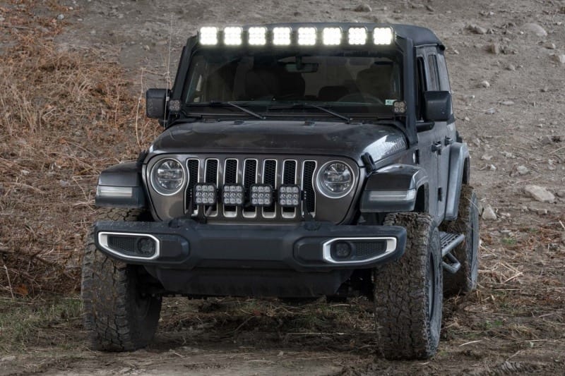 Diode Dynamics Jeep JL SS5 Sport CrossLink Windshield - White Combo Lightbar Kit thumbnail 3