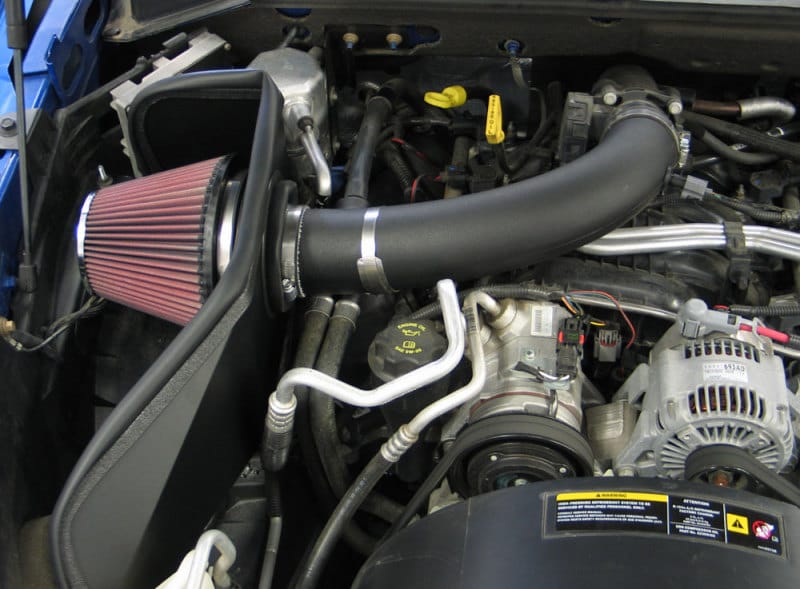 K&N 07-08 Dodge Dakota 3.7L V6 / 07-08 Mitsubishi Raider 3.7L V6 Performance Intake Kit thumbnail 2