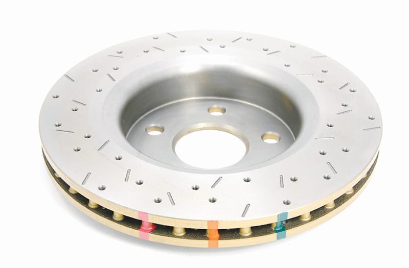 DBA 06-10 Jeep Commander Front 4000 Series Drilled & Slotted Rotor thumbnail 2