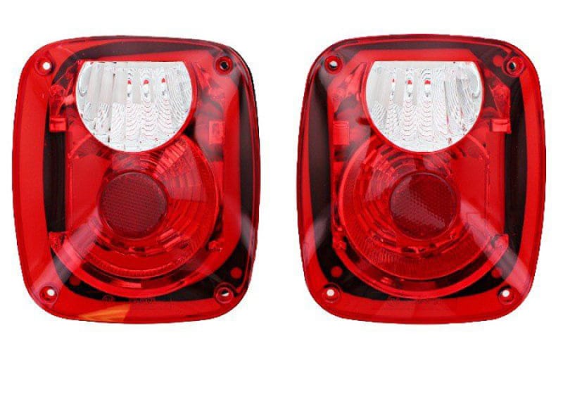 Rampage 1976-1983 Jeep CJ5 Taillight Conversion Kit - Brite thumbnail 2