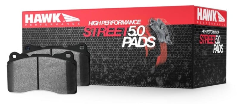 Hawk 11-12 Dodge Durango / 11-12 Jeep Grand Cherokee HPS 5.0 Front Street Brake Pads thumbnail 2
