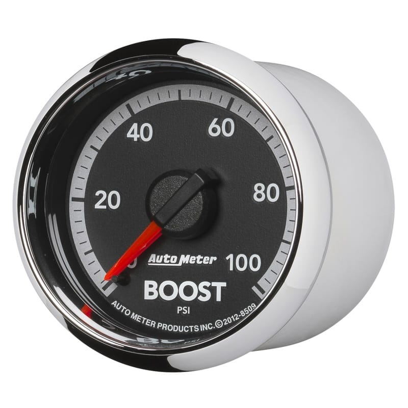 Autometer Gen4 Dodge Factory Match 52.4mm Mechanical 0-100 PSI Boost Gauge thumbnail 2