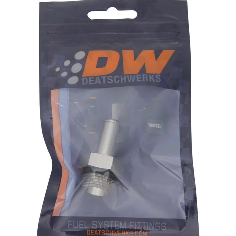DeatschWerks 8AN ORB Male to 3/8in Barb Fitting (Single Barb - Incl O-Ring) thumbnail 2
