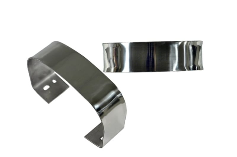 Rugged Ridge 76-95 Jeep CJ / Jeep Wrangler Stainless Steel Rear Bumperettes thumbnail 2