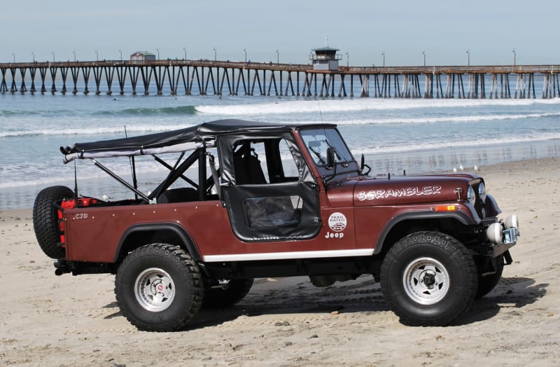 Bestop Jeep 55-75 Cj6 Tigertop (Black Crush)