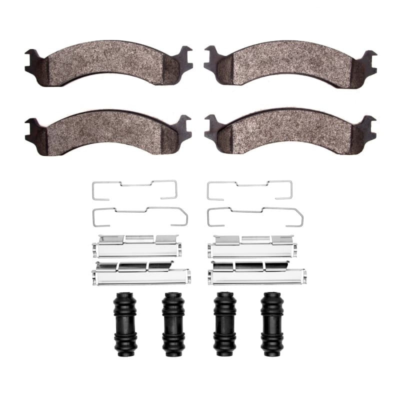 R1 00-02 Dodge Ram 2500 Front Performance Off-Road/Tow Brake Pads & Hardware Kit