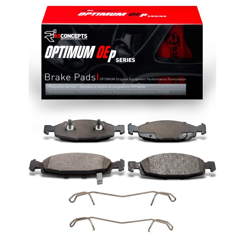 R1 99-02 Jeep Grand Cherokee Front Optimum OE Pads & Hardware Kit