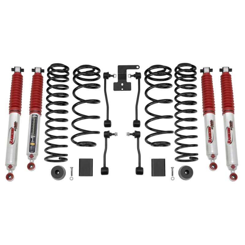 Rancho 18-20 Jeep Wrangler Fr and R Suspension System - Master Part Number - Two Boxes - RS66121BR9