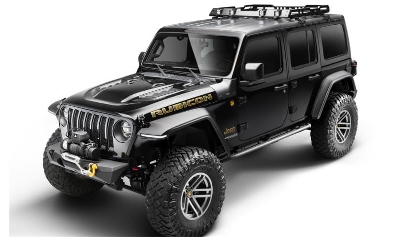 Bushwacker 18-19 Jeep Wrangler JL Trail Armor Cowl Guard - Black thumbnail 2