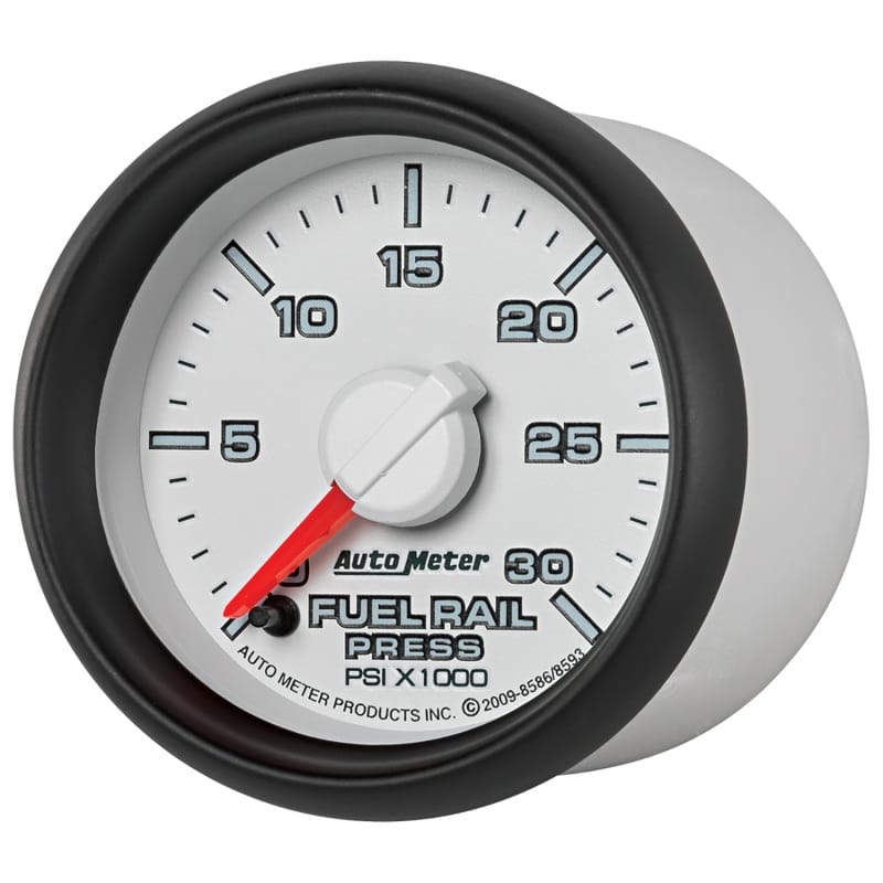 Autometer Factory Match Diesel Fuel Rail Pressure Gauge 52.4mm 0-30K PSI SE, Cummins 6.7 L, Dodge thumbnail 2