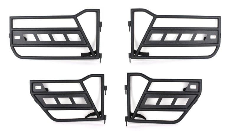 Fishbone Offroad 07-18 Jeep Wrangler JK 4 Door Front/Rear Tube Doors thumbnail 2