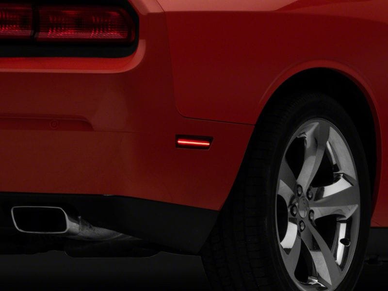 Raxiom 08-14 Dodge Challenger Axial Series LED Side Marker Lights- Smoked thumbnail 2