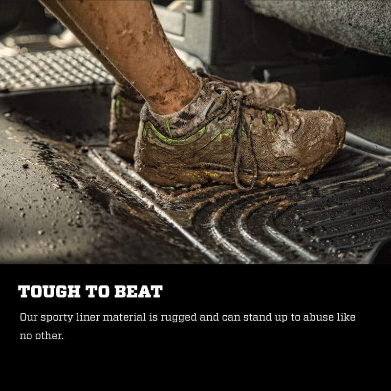 Husky Liners 10 Dodge Ram 2500/3500 Ext Cab WeatherBeater Black 2nd Seat Floor Liners thumbnail 8