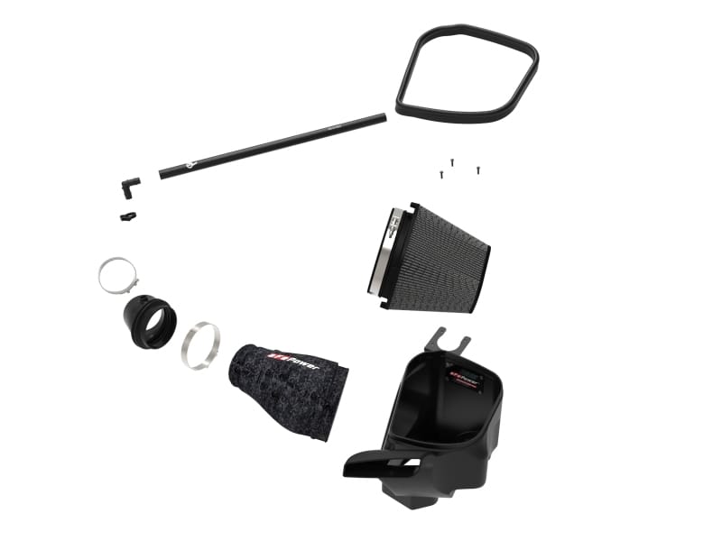 aFe 2021 Dodge Durango SRT Hellcat Track Series Carbon Fiber Cold Air Intake System w/ Pro 5R Filter thumbnail 2