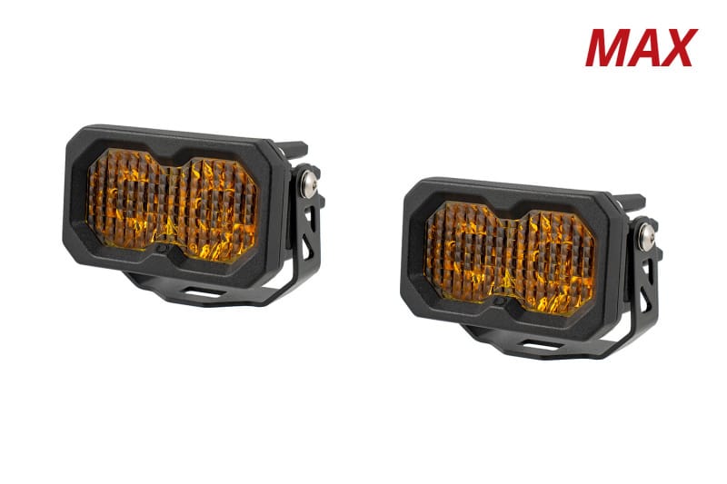 Diode Dynamics C2 2.0 Max Yellow Driving Standard ABL (Pair) thumbnail 2