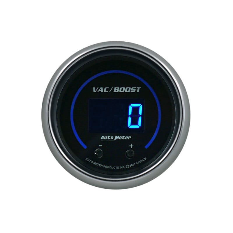 Autometer 52.4mm Black Switchable 0-1600 PSI / 0-110 BAR Vacuum/Boost Cobalt Elite Digital Gauge thumbnail 3