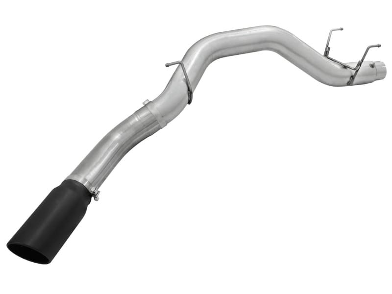 aFe MACHForce XP 5in DPF-Back SS Exhaust Dodge RAM 13-14 6.7L (td) Mega Cab w/ Black Tip thumbnail 2