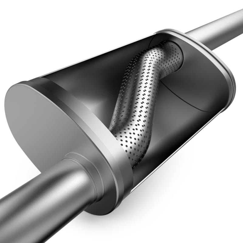 MagnaFlow Muffler Mag SS 6X6 14 2.5/2.5