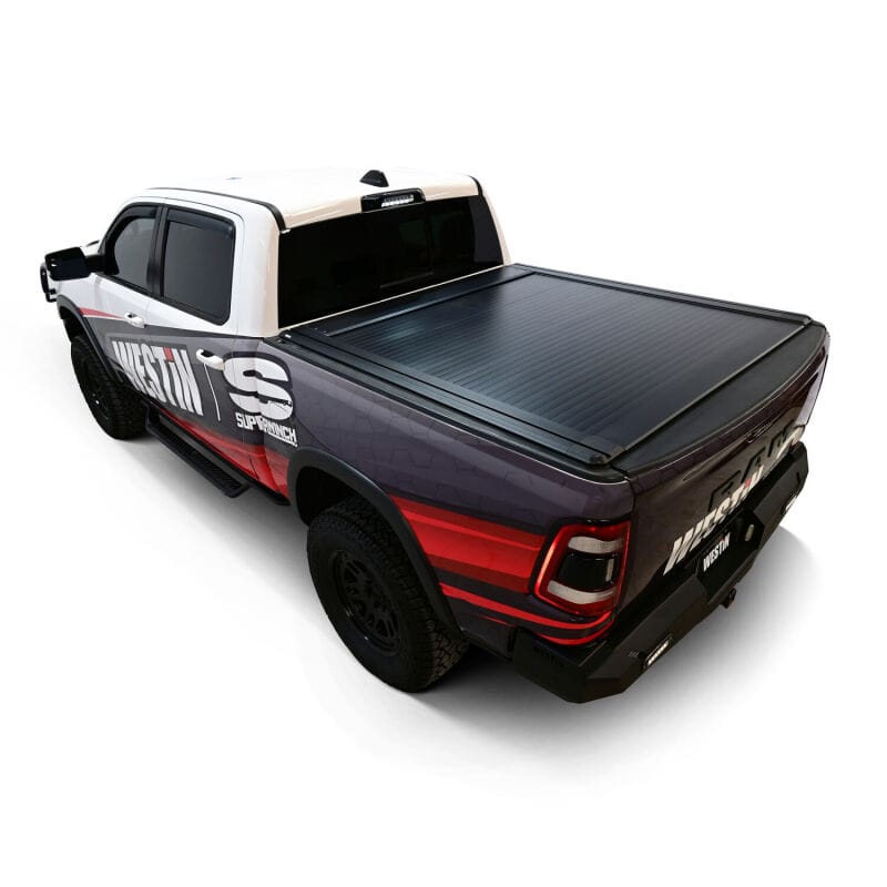 Westin 19-26 Ram 1500 (New Body)(Excl. RamBox) 5ft 7in Bed Manual Retractable Tonneau Cover - Black thumbnail 3