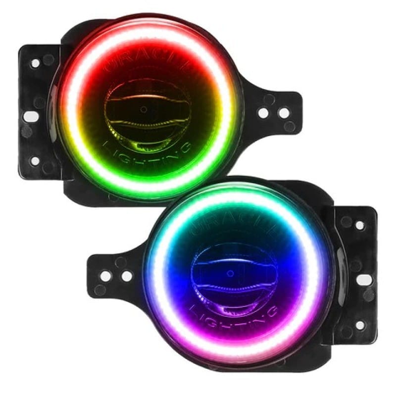 Oracle Jeep Wrangler JL/JT Sport High Performance W LED Fog Lights - w/o Controller thumbnail 2