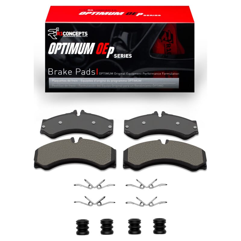 R1 02-06 Dodge Sprinter 3500 Front/Rear Optimum OE Pads & Hardware Kit - 2551-1136-01