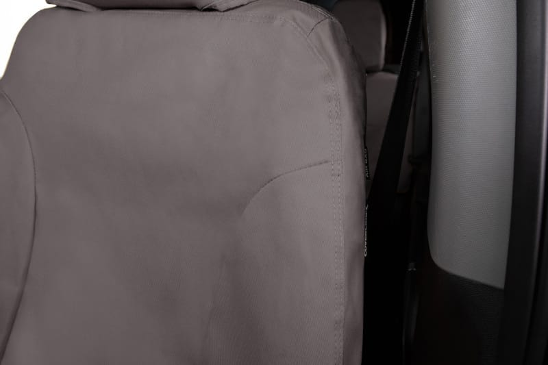 Covercraft 18-24 Jeep Wrangler Polycotton SeatSaver Custom Second Row Seat Covers - Misty Grey - SS8474PCCT