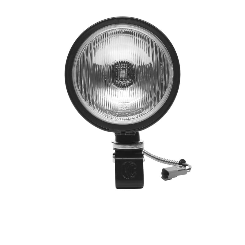 KC HiLiTES Daylighter 6in. Halogen Light 100w Spread Beam (Single) - Black SS thumbnail 2