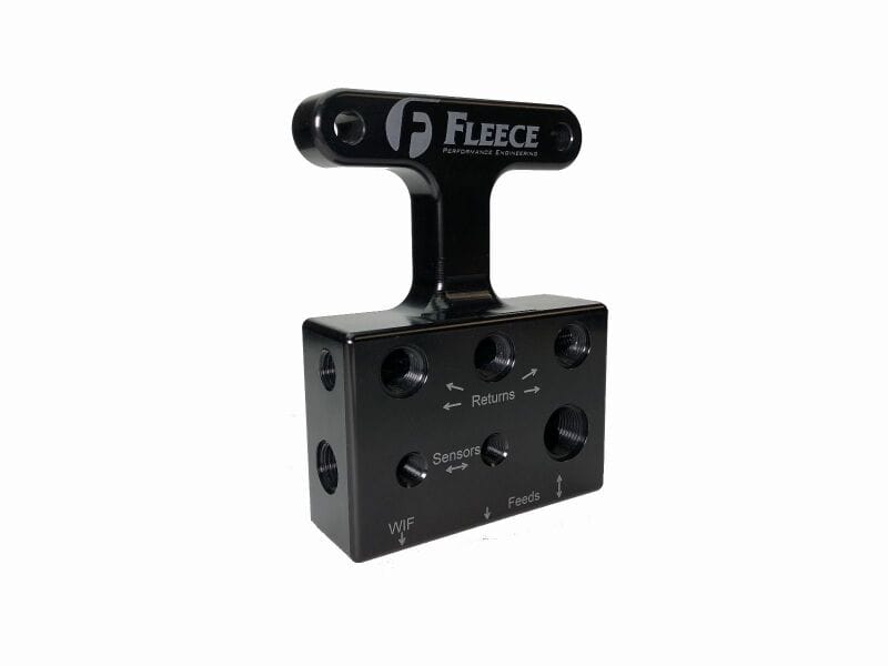 Fleece Performance 03-07 Dodge 5.9L / 07.5-09 6.7L Cummins 3rd Gen Fuel Distribution Block
