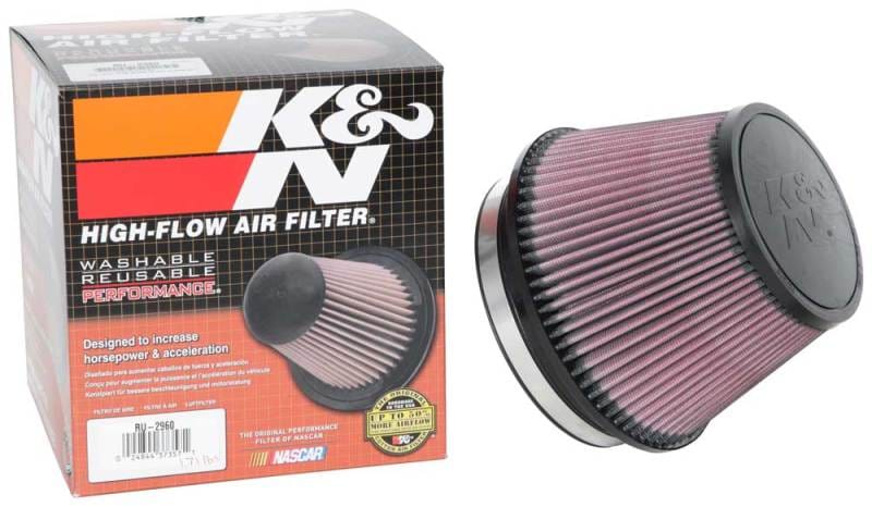 K&N Universal Tapered Filter 6in Flange ID x 7.5in Base OD x 5in Top OD x 5in Height thumbnail 4