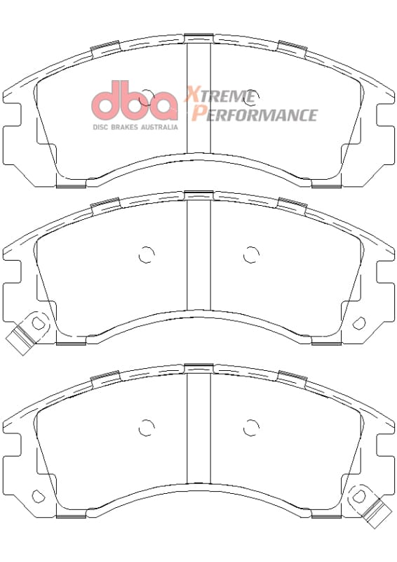DBA 00-04 Mitsubishi Montero Sport XP650 Front Brake Pads thumbnail 2