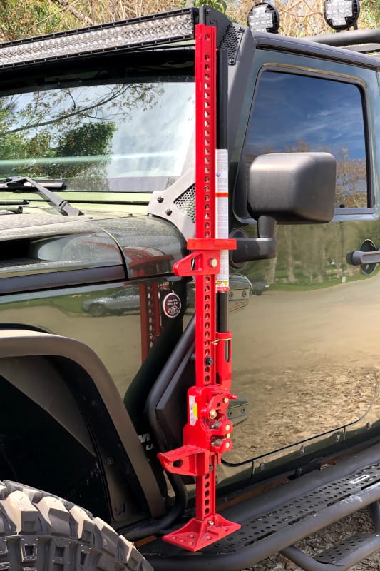 Go Rhino 07-18 Jeep Wrangler JK/JKU Exterior Jack Mount thumbnail 4