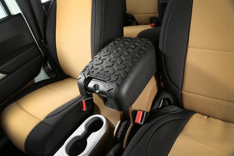 Rugged Ridge Center Console Cover Black 11-18 Jeep Wrangler JK thumbnail 2