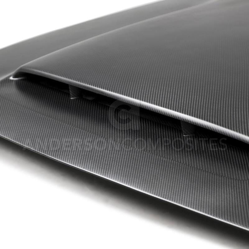 Anderson Composites 2018 Dodge Demon Type-OE Dry Carbon Fiber Hood thumbnail 4