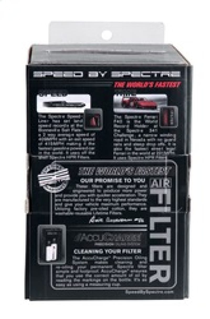 Spectre Adjustable Conical Air Filter 2-1/2in. Tall (Fits 3in. / 3-1/2in. / 4in. Tubes) - Blue thumbnail 3