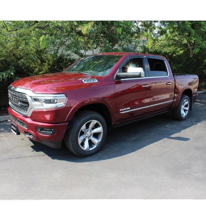 Westin 2019 RAM 1500 Crew Cab (Non Classic) Slim Wind Deflector 4pc - Smoke thumbnail 2