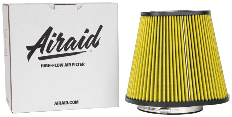 Airaid Universal Air Filter - Cone 6in Flange x 10-3/4x7-3/4in B x 4in T x 9in H - Synthaflow thumbnail 3