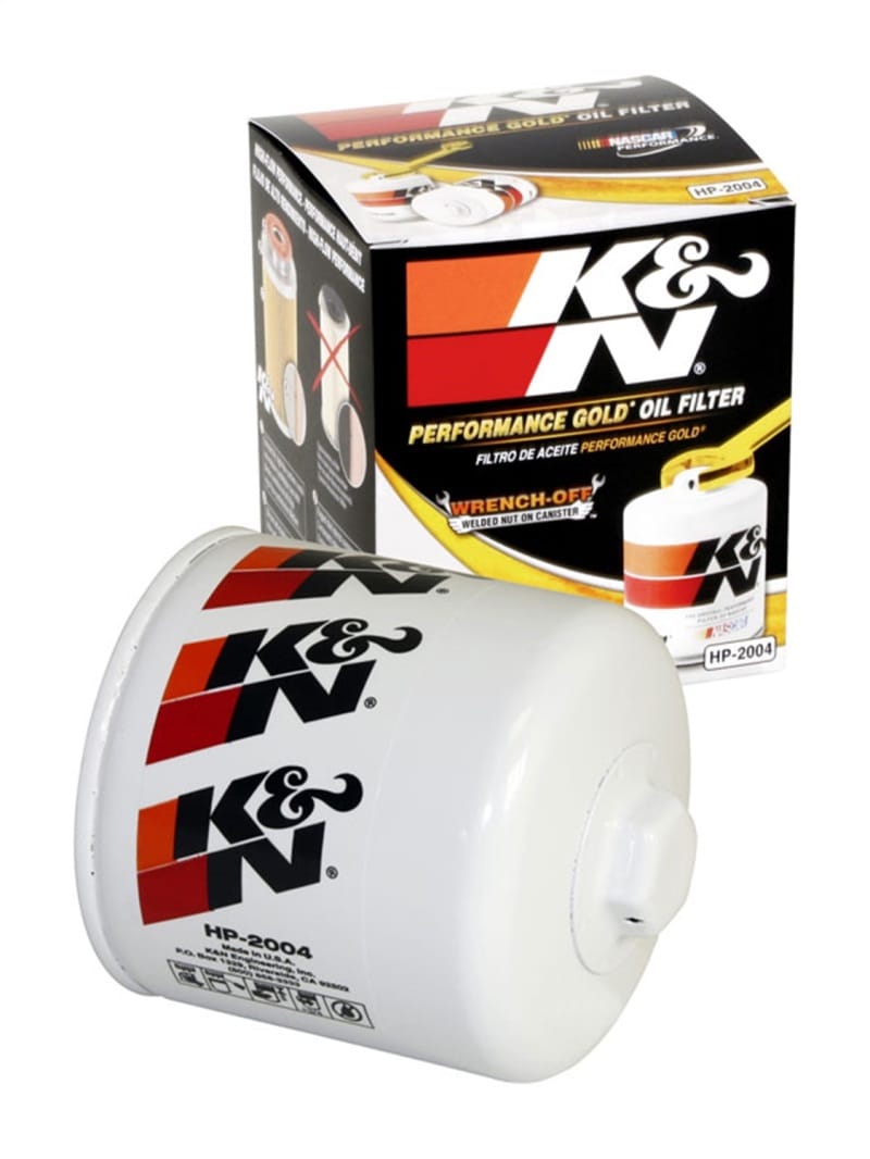 K&N 87-92 Supra Non-Turbo / 99-04 Grand Cherokee 4.0 Performance Gold Oil Filter thumbnail 3