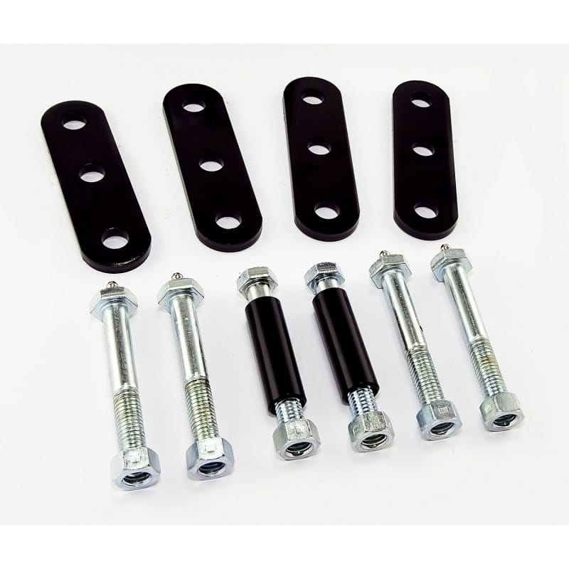 Rugged Ridge HD Front Leaf Spring Shackles 76-86 Jeep CJ - 18265.06