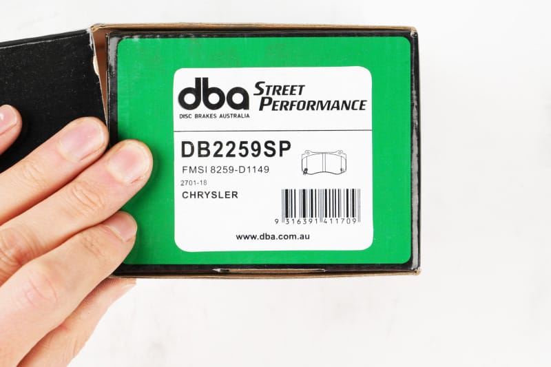 DBA 06-07 Dodge Magnum SRT8 / 06-09 Challenger SRT8 SP500 Front Brake Pads thumbnail 3