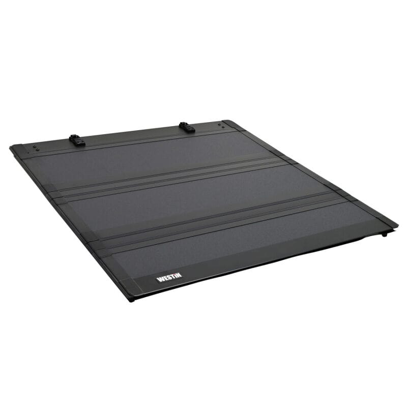 Westin 10-18 RAM 1500 / 10-26 2500/3500 Classic 6ft.4in. Bed Hard Tri-Fold Tonneau Cover - Black thumbnail 2