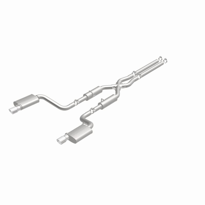 MagnaFlow 11-12 Dodge Charger SRT-8 Hemi Dual Split Rear Exit Stainless Cat-Back Performance Exhaust thumbnail 2