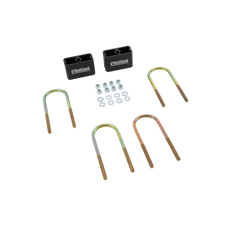 Belltech LOWERING BLOCK KIT 3inch EXTRUDED BLOCKS thumbnail 2