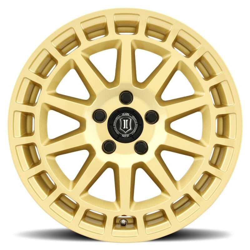 ICON Journey - 17x8 / 5x4.5 / +38mm / 6in BS - Gloss Gold Wheel thumbnail 3