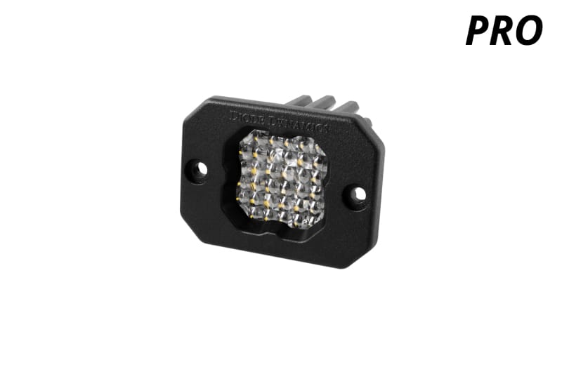 Diode Dynamics Stage Series C1 LED Pod Pro - White Flood Flush ABL Each thumbnail 2