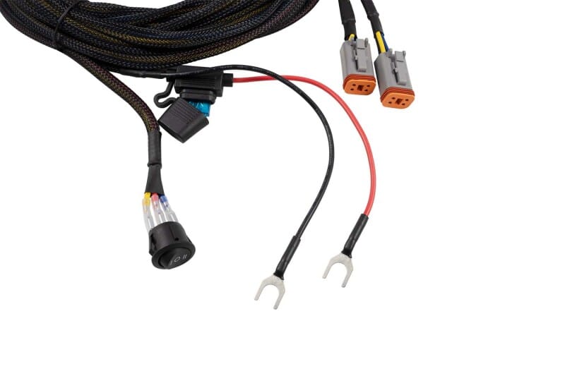 Diode Dynamics Light Duty Dual Output 3-way 4-pin Wiring Harness thumbnail 3