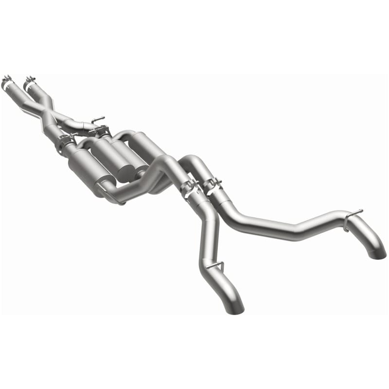 MagnaFlow Cat-Back 2021 Jeep Wrangler 6.4L Rock Crawler Series Dual Exit Stainless Exhaust thumbnail 4
