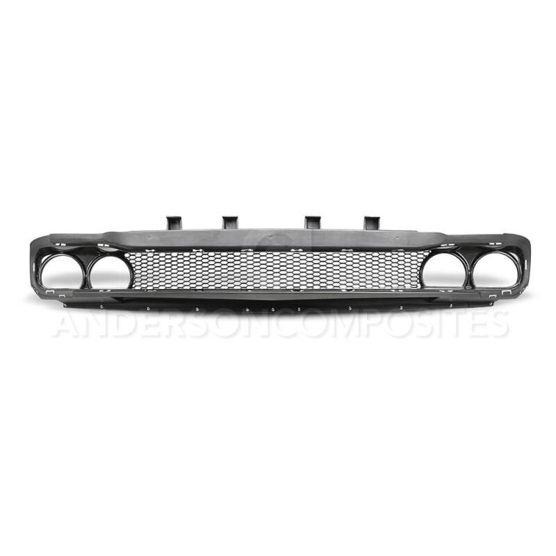 Anderson Composites 15-18 Dodge Challenger Type-AS Front Upper Grille thumbnail 3